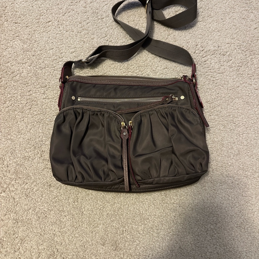 MZ Wallace Dark Brown Hobo Bag